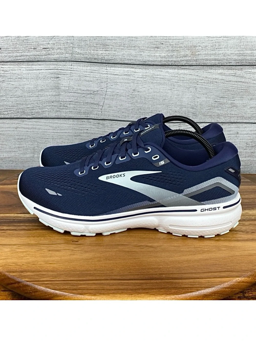 Brooks Ghost 15 Peacoat Pearl Salt Air Running Shoes 1203801B450 Women Size 11.5